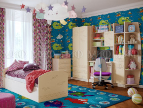 Детская комната Юниор-2 Ваниль в Южноуральске - yuzhnouralsk.magazinmebel.ru | фото