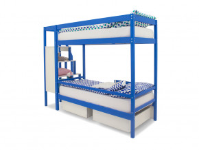Двухъярусная кровать Svogen с ящиками синий в Южноуральске - yuzhnouralsk.magazinmebel.ru | фото - изображение 5