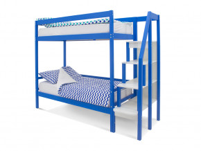 Двухъярусная кровать Svogen синий в Южноуральске - yuzhnouralsk.magazinmebel.ru | фото
