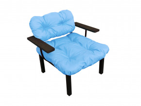 Кресло Дачное голубая подушка в Южноуральске - yuzhnouralsk.magazinmebel.ru | фото