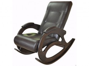 Кресло-качалка К 5/3 коричневое в Южноуральске - yuzhnouralsk.magazinmebel.ru | фото