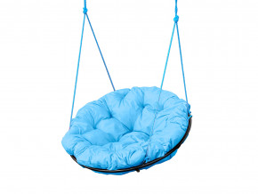 Кресло Папасан подвесное голубая подушка в Южноуральске - yuzhnouralsk.magazinmebel.ru | фото