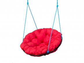 Кресло Папасан подвесное красная подушка в Южноуральске - yuzhnouralsk.magazinmebel.ru | фото
