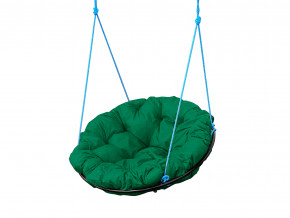 Кресло Папасан подвесное зелёная подушка в Южноуральске - yuzhnouralsk.magazinmebel.ru | фото