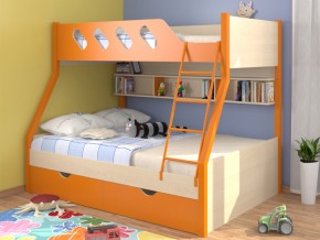 Кровать Дельта 20.02 оранжевая в Южноуральске - yuzhnouralsk.magazinmebel.ru | фото