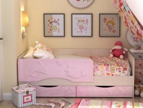 Кровать детская Алиса КР 812 розовая 1600 в Южноуральске - yuzhnouralsk.magazinmebel.ru | фото