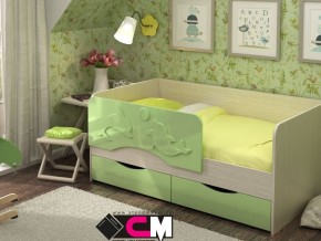 Кровать детская Алиса КР 812 зеленая 1600 в Южноуральске - yuzhnouralsk.magazinmebel.ru | фото
