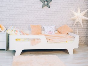 Кровать детская Бэби белая в Южноуральске - yuzhnouralsk.magazinmebel.ru | фото