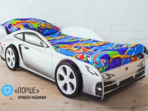 Кровать детская машинка Порше в Южноуральске - yuzhnouralsk.magazinmebel.ru | фото - изображение 2