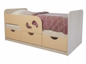 Кровать детская Минима лего 160 крем-брюле в Южноуральске - yuzhnouralsk.magazinmebel.ru | фото