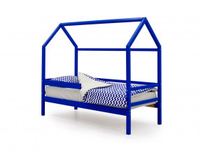 Кровать-домик Svogen с бортиком синий в Южноуральске - yuzhnouralsk.magazinmebel.ru | фото - изображение 1