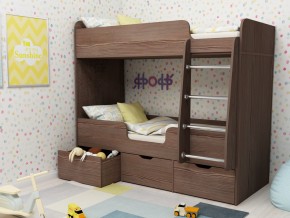Кровать двухъярусная Малыш двойняшка бодега в Южноуральске - yuzhnouralsk.magazinmebel.ru | фото - изображение 1