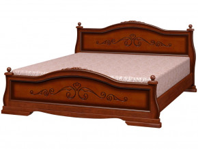 Кровать Карина-1 900 Орех в Южноуральске - yuzhnouralsk.magazinmebel.ru | фото - изображение 1