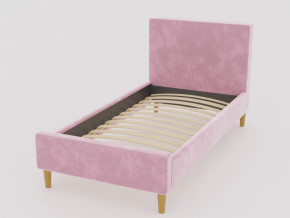Кровать Линси 900 розовый в Южноуральске - yuzhnouralsk.magazinmebel.ru | фото - изображение 1
