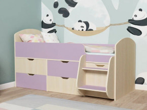 Кровать Малыш-7 Дуб-Ирис в Южноуральске - yuzhnouralsk.magazinmebel.ru | фото - изображение 1