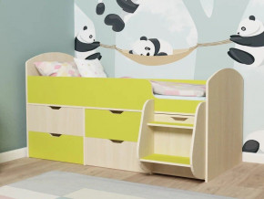 Кровать Малыш-7 Дуб-лайм в Южноуральске - yuzhnouralsk.magazinmebel.ru | фото - изображение 1