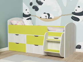 Кровать Малыш-7 Винтербер-Лайм в Южноуральске - yuzhnouralsk.magazinmebel.ru | фото