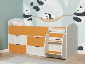 Кровать Малыш-7 Винтербер-Оранжевый в Южноуральске - yuzhnouralsk.magazinmebel.ru | фото