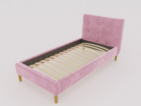 Кровать Пайли 900 розовый в Южноуральске - yuzhnouralsk.magazinmebel.ru | фото