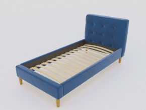 Кровать Пайли 900 синий в Южноуральске - yuzhnouralsk.magazinmebel.ru | фото