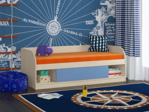 Кровать Соня 4 дуб молочный-голубой в Южноуральске - yuzhnouralsk.magazinmebel.ru | фото - изображение 1