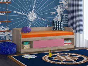 Кровать Соня 4 сонома-розовый в Южноуральске - yuzhnouralsk.magazinmebel.ru | фото
