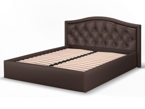 Кровать Стелла 1600 подъемная коричневая в Южноуральске - yuzhnouralsk.magazinmebel.ru | фото - изображение 1