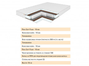 Матрас Телла 140х200 в Южноуральске - yuzhnouralsk.magazinmebel.ru | фото - изображение 2