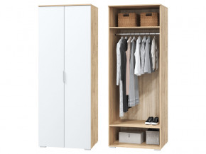Шкаф для одежды 2-х дверный Сканди белый в Южноуральске - yuzhnouralsk.magazinmebel.ru | фото - изображение 1