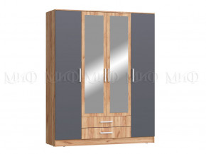 Шкаф для одежды 4-дверный в Южноуральске - yuzhnouralsk.magazinmebel.ru | фото