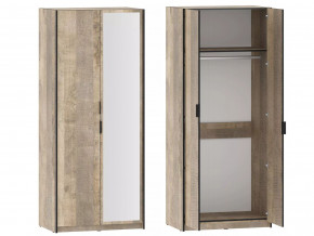 Шкаф для одежды Фолк НМ 014.03 фасад с зеркалом в Южноуральске - yuzhnouralsk.magazinmebel.ru | фото