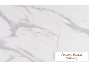 Столешница Гранит белый глянец 26 мм в Южноуральске - yuzhnouralsk.magazinmebel.ru | фото - изображение 1